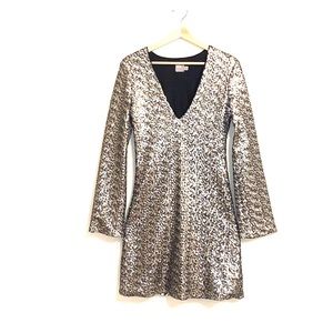 ASOS holiday sequin mini dress